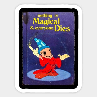 dead wizard Sticker